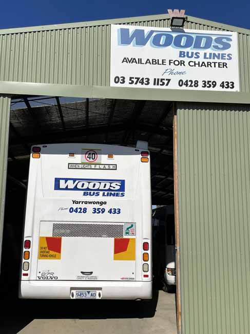 Woods Volvo B7R Volgren Malaysia SC222 9453AO